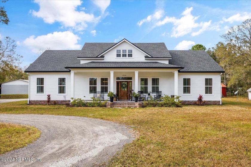Nestled out of view of County Rd 13A S, this stunning - Beach Home for sale in Elkton, Florida on Beachhouse.com