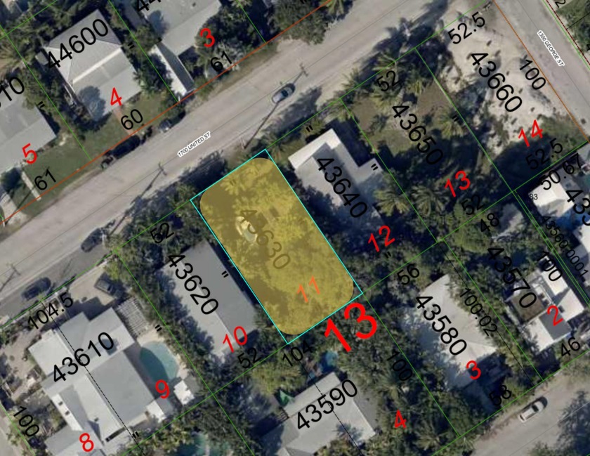 Attention developers! one of three, 5,200 square foot lots - Beach Lot for sale in Key West, Florida on Beachhouse.com
