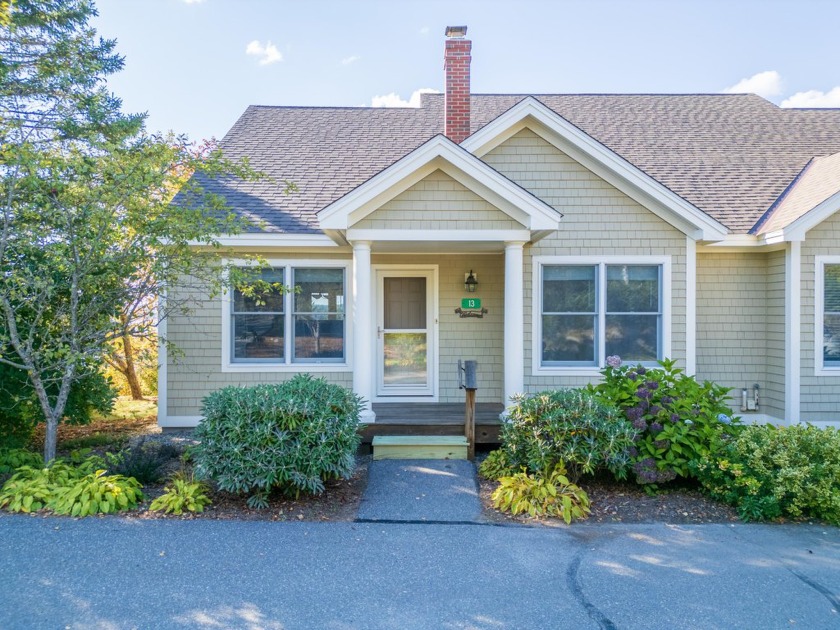 Embrace the allure of oceanfront living in this stunning turnkey - Beach Condo for sale in Stockton Springs, Maine on Beachhouse.com