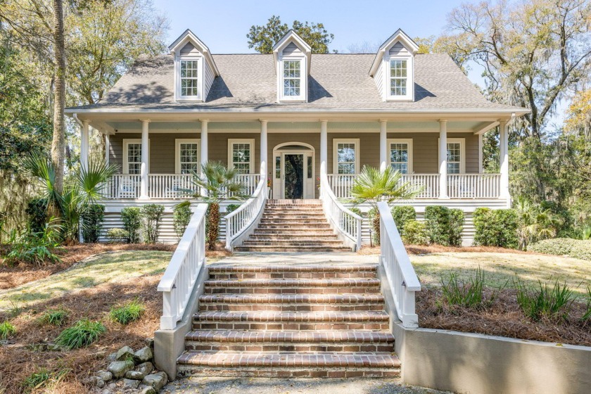 Classic, quintessential, and elegant Lowcountry style home on - Beach Home for sale in Seabrook Island, South Carolina on Beachhouse.com