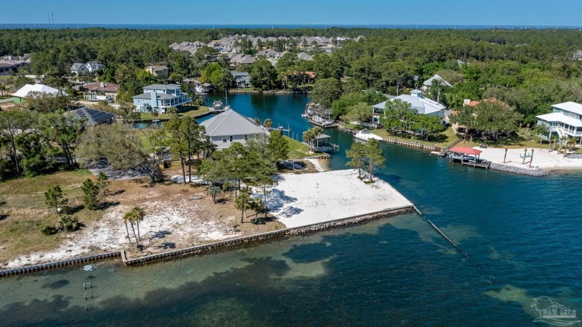 SECLUDED waterfront .57 acre lot off of SOUNDSIDE DRIVE that has - Beach Lot for sale in Gulf Breeze, Florida on Beachhouse.com