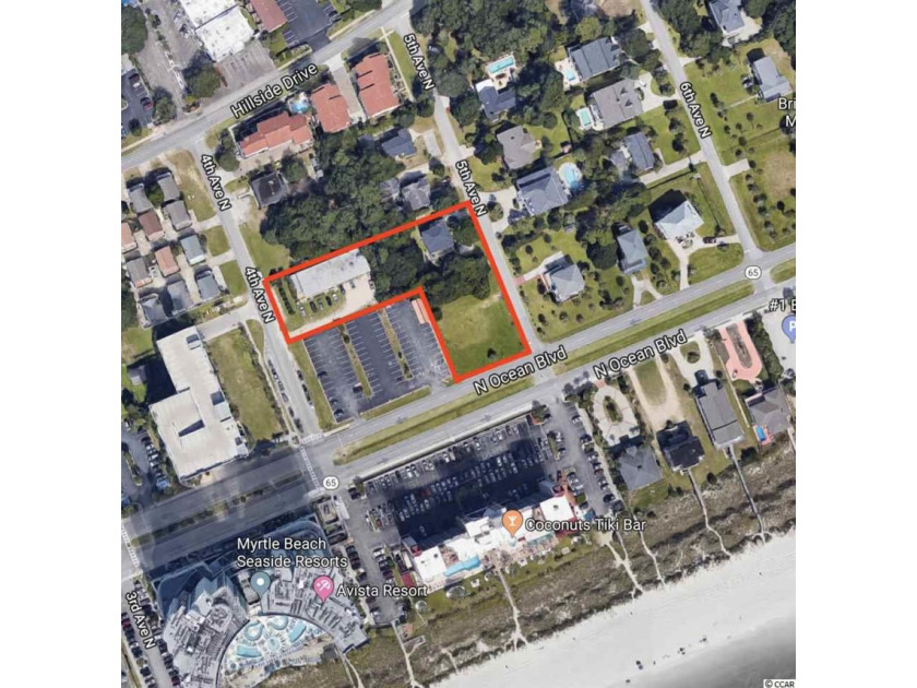 RARE development opportunity located in the Tilghman Beach - Beach Lot for sale in North Myrtle Beach, South Carolina on Beachhouse.com