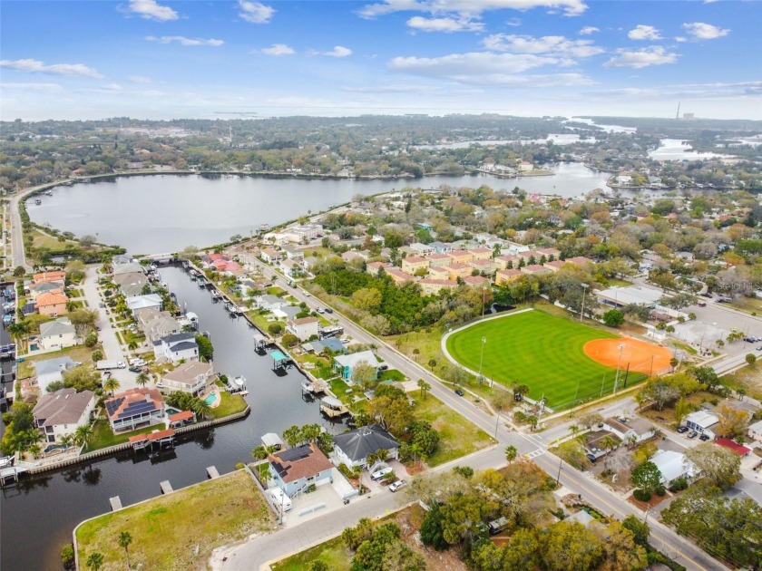 Come Build your dream home on this picturesque Waterfront corner - Beach Lot for sale in Tarpon Springs, Florida on Beachhouse.com