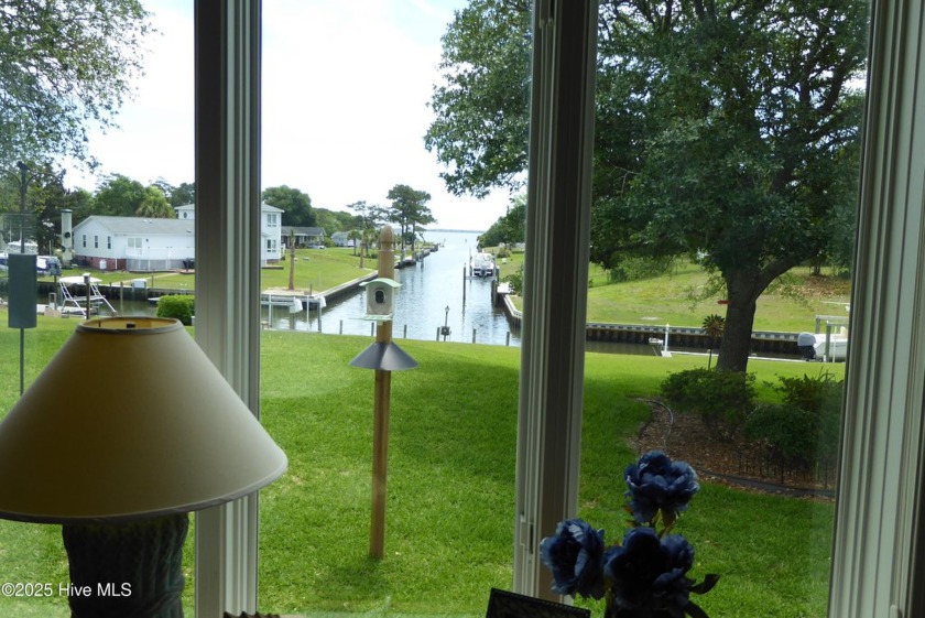 Comfort, style and amazing views greet you in this canal front - Beach Home for sale in Newport, North Carolina on Beachhouse.com