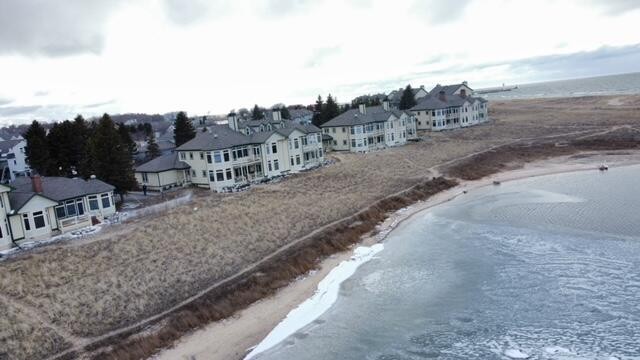 Incredible views of Lake Michigan and popular Man Made Lake - Beach Condo for sale in Manistee, Michigan on Beachhouse.com