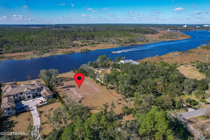 Build your Dream Estate on this almost 2 acre Intracoastal lot - Beach Lot for sale in Ponte Vedra Beach, Florida on Beachhouse.com