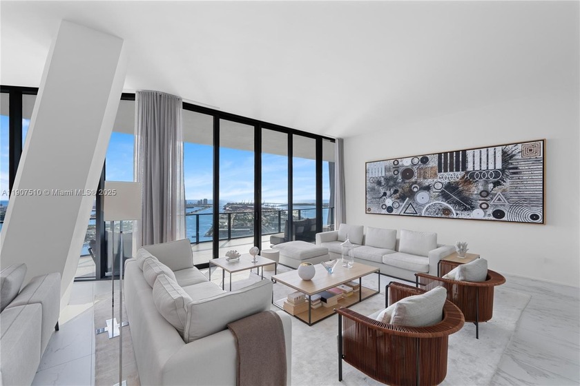 LOWER PENTHOUSE AT ONE THOUSAND MUSEUM BOASTS PANORAMIC VISTAS - Beach Condo for sale in Miami, Florida on Beachhouse.com