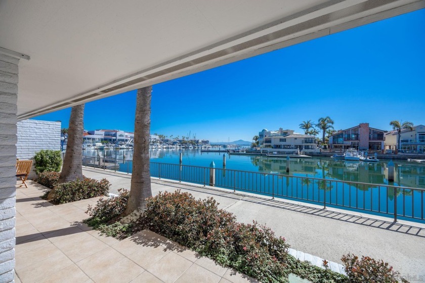 RARELY AVAILABLE SINGLE STORY CONDO ON THE WATER WITH WONDERFUL - Beach Home for sale in Coronado, California on Beachhouse.com