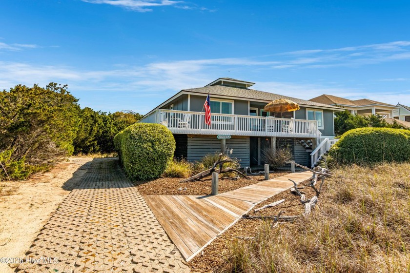 Your Coastal Paradise Awaits:  Stunning ocean view home nestled - Beach Home for sale in Bald Head Island, North Carolina on Beachhouse.com