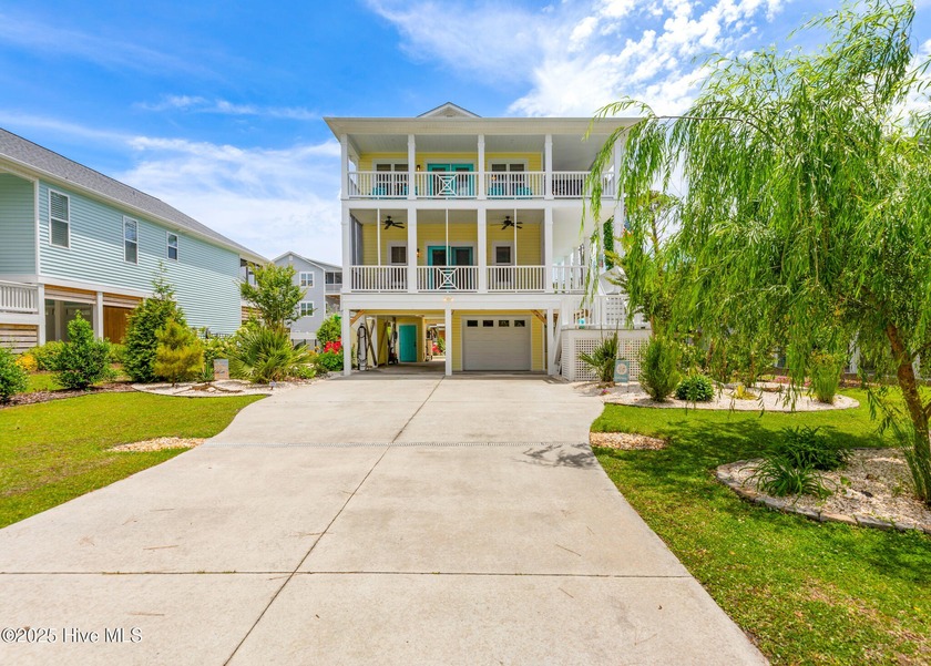 This delightful beach house checks all the boxes with Canal - Beach Home for sale in Oak Island, North Carolina on Beachhouse.com