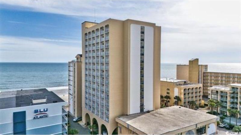 Enjoy the ocean view from this fully furnished condo in the - Beach Condo for sale in Myrtle Beach, South Carolina on Beachhouse.com