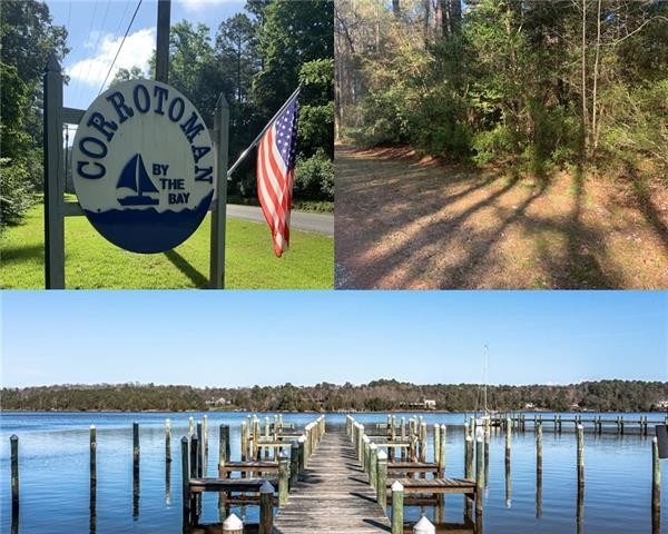 PREMIER building lot comprised of 2 parcels on Corrotoman Drive - Beach Lot for sale in Lancaster, Virginia on Beachhouse.com