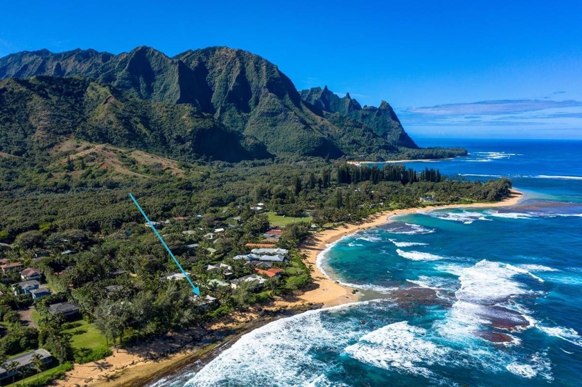 Located on a quiet stretch of one of Kauai's incredible North - Beach Home for sale in Hanalei, Hawaii on Beachhouse.com