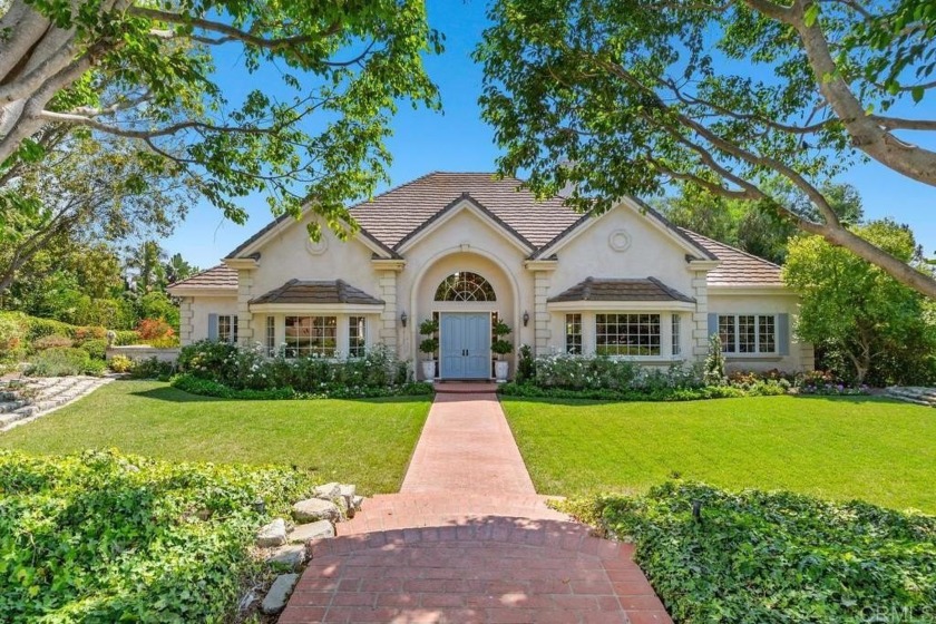 Welcome to this storybook home that is ideally located on the - Beach Home for sale in Rancho Santa Fe, California on Beachhouse.com