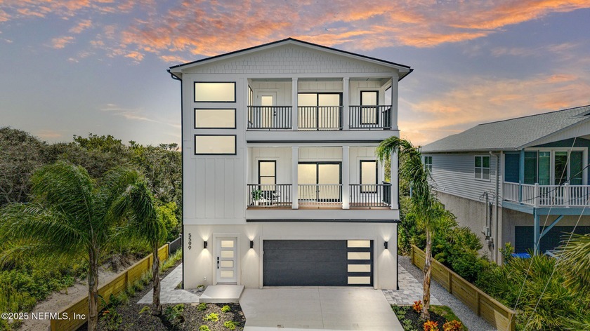 **NEW CONSTRUCTION STEPS TO THE BEACH** Coastal Luxury Awaits! - Beach Home for sale in St Augustine, Florida on Beachhouse.com