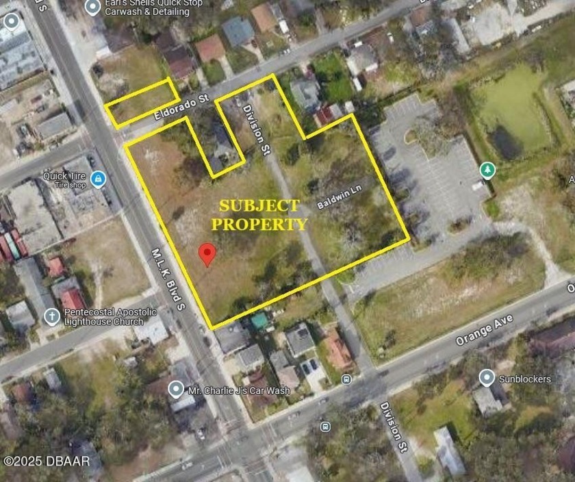 1.89 acres of 8 cleared parcels in the Midtown Redevelopment - Beach Lot for sale in Daytona Beach, Florida on Beachhouse.com