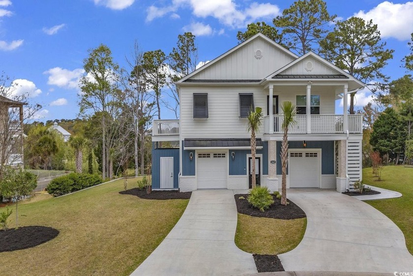 Amazing newer home on the sound overlooking the marsh! The home - Beach Home for sale in North Myrtle Beach, South Carolina on Beachhouse.com