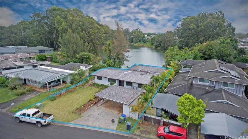 Spacious single level home fronting the scenic waters of Lake - Beach Home for sale in Wahiawa, Hawaii on Beachhouse.com
