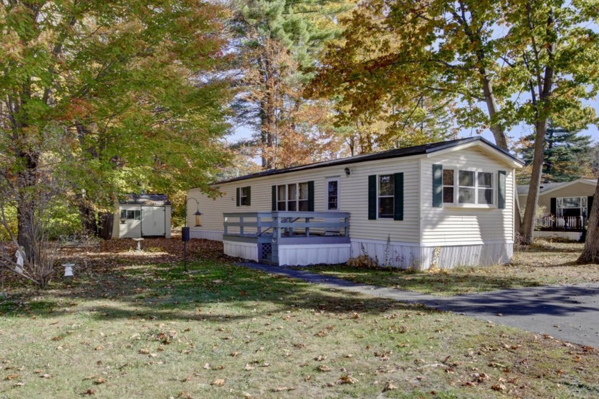 Opportunity awaits with this single-wide mobile home in a quiet - Beach Home for sale in Old Orchard Beach, Maine on Beachhouse.com