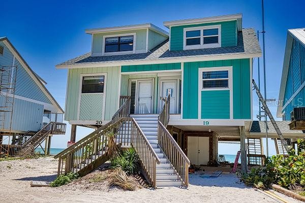 Direct beach front home! The tranquility of island life and the - Beach Townhome/Townhouse for sale in Placida, Florida on Beachhouse.com