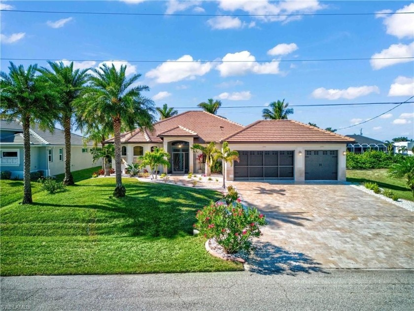 Western exposure, gulf access home is just twenty minutes out to - Beach Home for sale in Cape Coral, Florida on Beachhouse.com