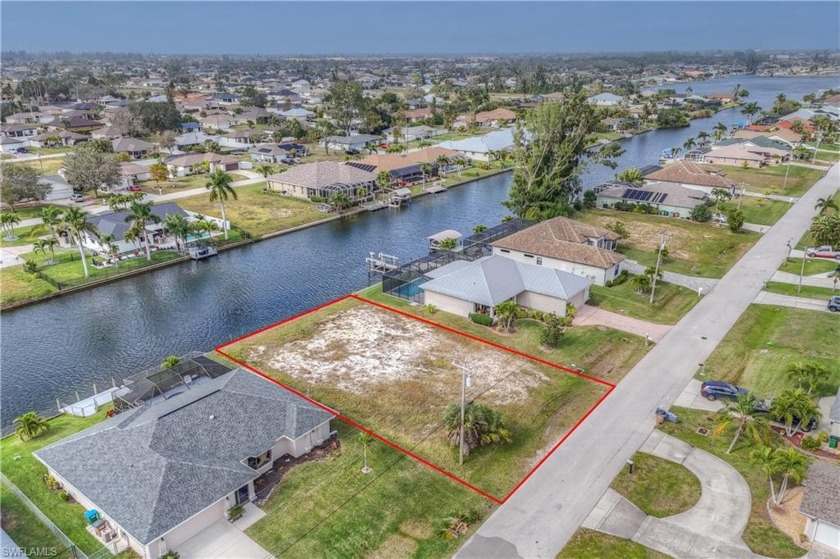 Stunning lot nestled along the freshwater canal on Lake Alhambra - Beach Lot for sale in Cape Coral, Florida on Beachhouse.com