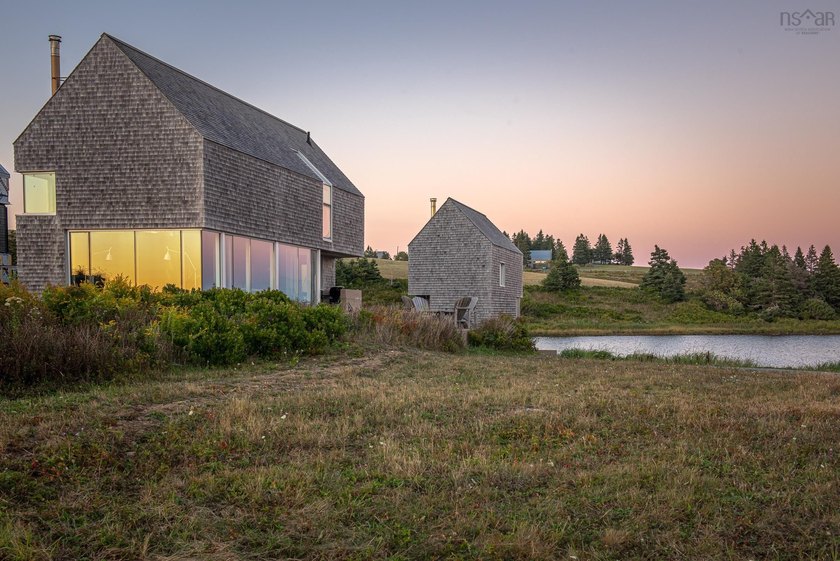Point House, a rare offering by internationally acclaimed - Beach Home for sale in Upper Kingsburg, Nova Scotia on Beachhouse.com