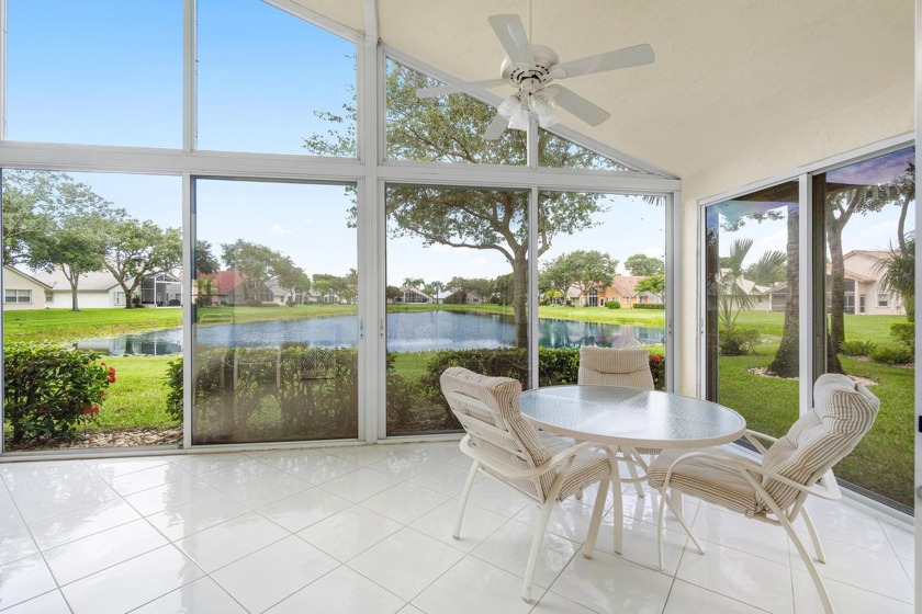 Enjoy STUNNING long lake views from this beautifully maintained - Beach Home for sale in Boynton Beach, Florida on Beachhouse.com