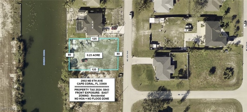 Wonderful canal lot in the very fast growing city of Cape Coral - Beach Lot for sale in Cape Coral, Florida on Beachhouse.com