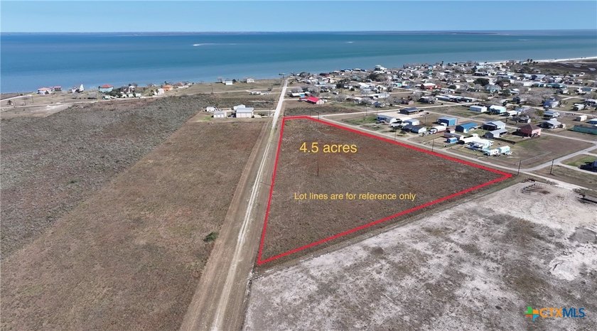 WATERVIEW at Alamo Beach. 4.5+unimproved acres with plenty of - Beach Acreage for sale in Port Lavaca, Texas on Beachhouse.com