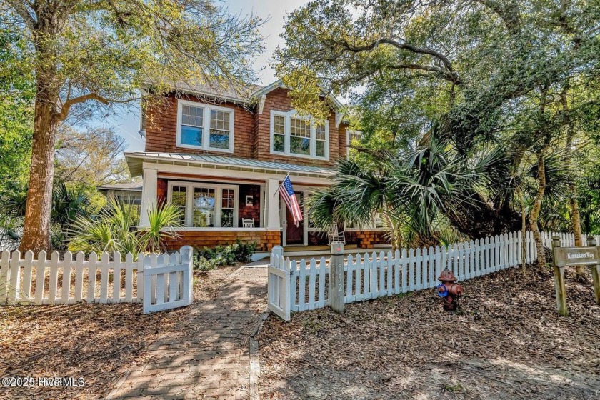 Charming 5-Bedroom Coastal Retreat in Cape Fear Station. Nestled - Beach Home for sale in Bald Head Island, North Carolina on Beachhouse.com