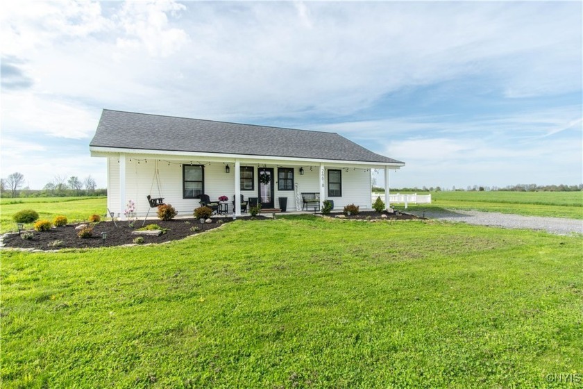 Brand New Ranch with Water Views on 2.5+ Acres - A Modern - Beach Home for sale in Lyme, New York on Beachhouse.com