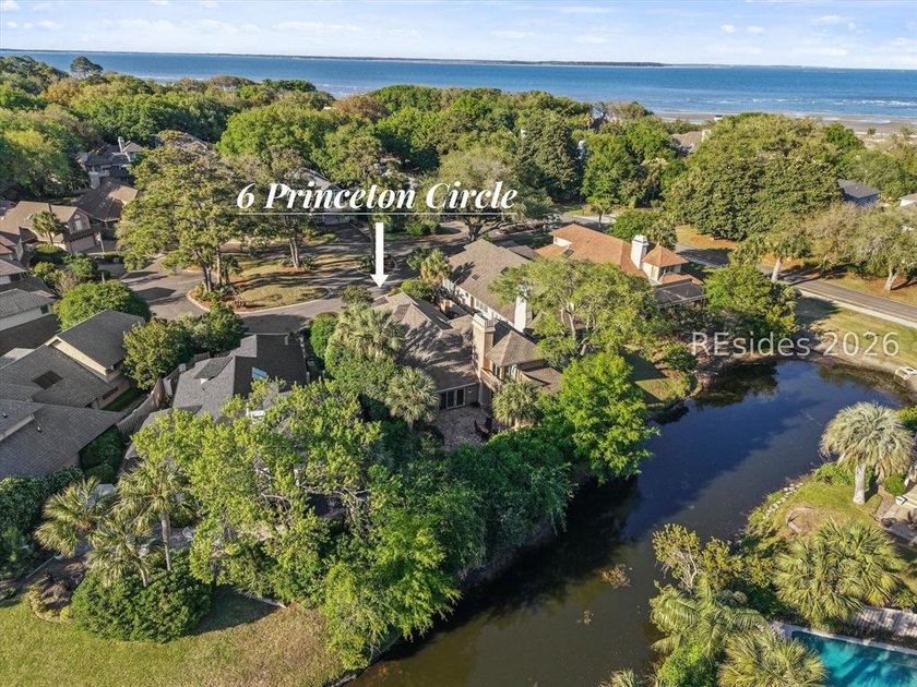 Tucked inside the prestigious oceanfront community of Port Royal - Beach Home for sale in Hilton Head Island, South Carolina on Beachhouse.com