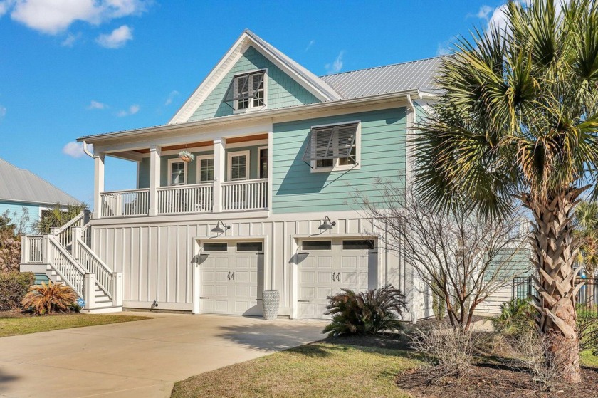 Welcome to this extraordinary lakefront retreat, a modern - Beach Home for sale in Murrells Inlet, South Carolina on Beachhouse.com