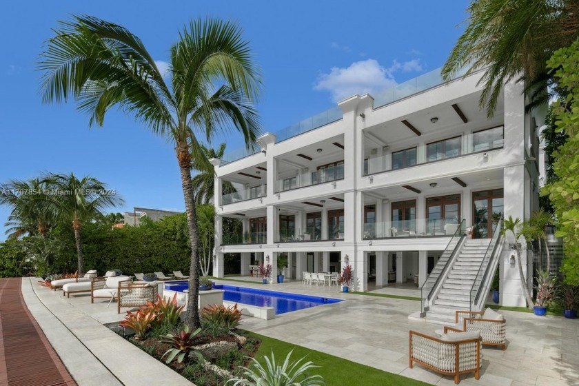 Experience luxury living in this exquisite 3-story waterfront - Beach Home for sale in Miami Beach, Florida on Beachhouse.com