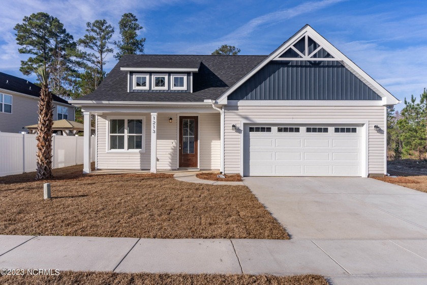 Brand new waterfront home in the gated community of Lake Forest - Beach Home for sale in Leland, North Carolina on Beachhouse.com