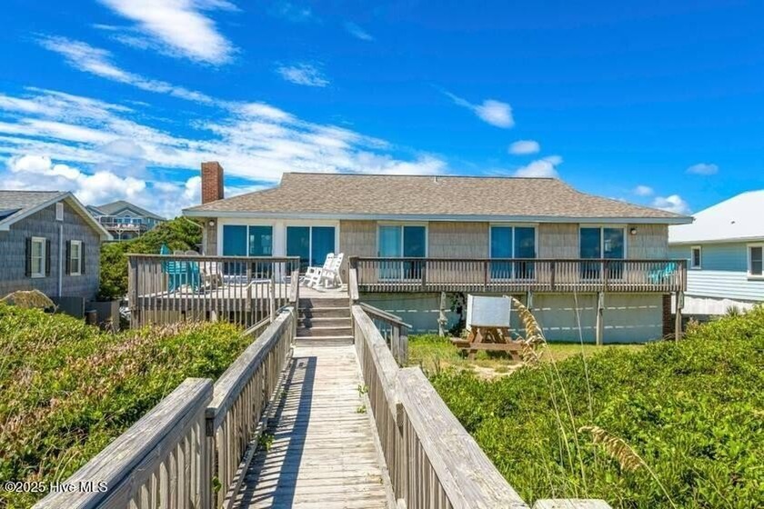 Welcome to Ocean Dreams, a lovely oceanfront cottage featuring 6 - Beach Home for sale in Emerald Isle, North Carolina on Beachhouse.com
