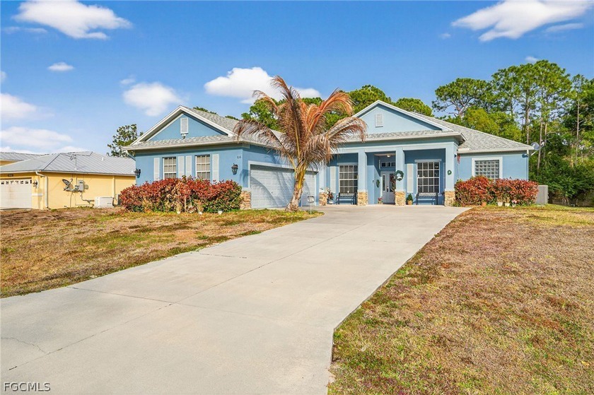 Welcome to this beautifully maintained Florida-style home - Beach Home for sale in Lehigh Acres, Florida on Beachhouse.com