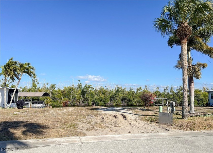 Relax and take in the beautiful open water canal and preserve - Beach Lot for sale in Fort Myers Beach, Florida on Beachhouse.com