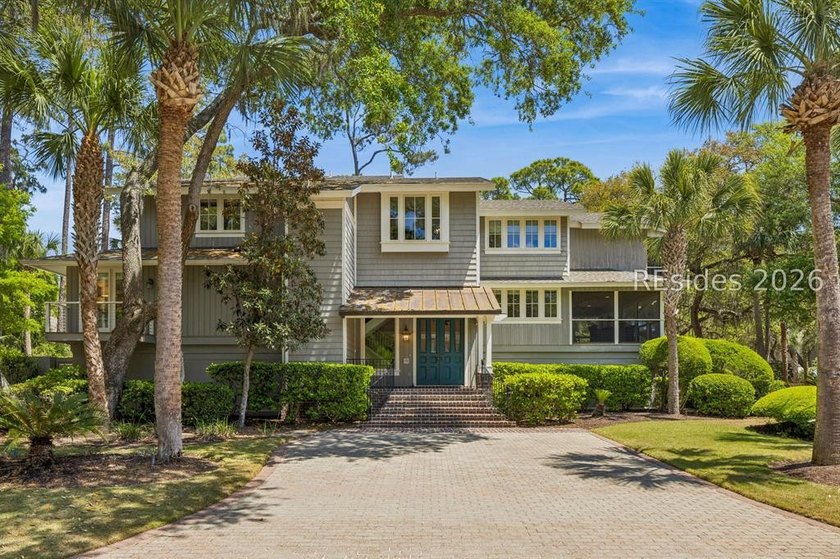 This elegant Sea Pines oceanside (3rd row) home has it all! With - Beach Home for sale in Hilton Head Island, South Carolina on Beachhouse.com