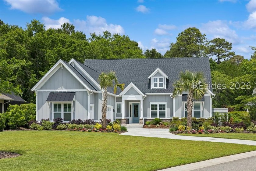 Newly completed in 2024, this thoughtfully designed Berkeley - Beach Home for sale in Bluffton, South Carolina on Beachhouse.com