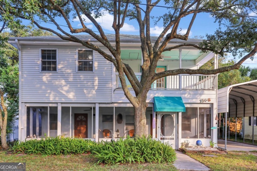 This unique, bright and airy home has amazing light and awesome - Beach Home for sale in Tybee Island, Georgia on Beachhouse.com