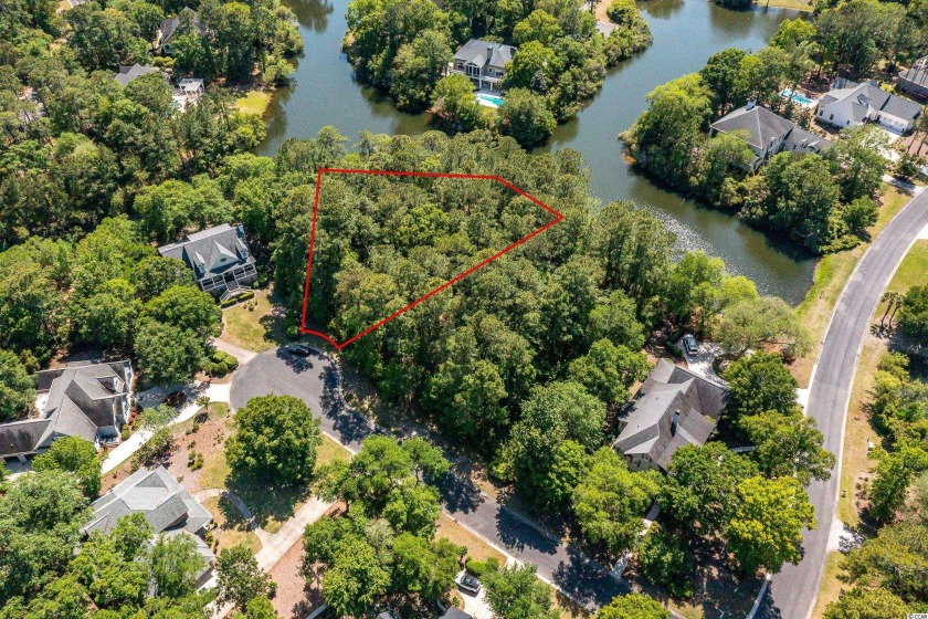 DIRECT LAKEFRONT location at the end of a private cul-de-sac on - Beach Lot for sale in Georgetown, South Carolina on Beachhouse.com