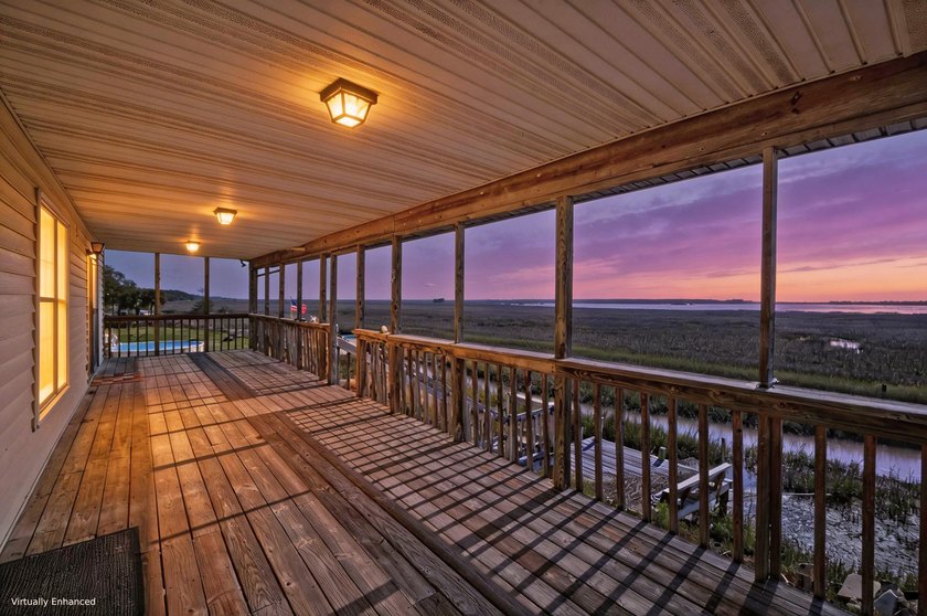 Situated along a stunning tidal creek overlooking Copahee Sound - Beach Home for sale in Mount Pleasant, South Carolina on Beachhouse.com