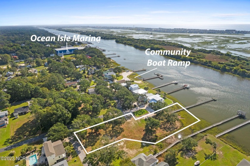 Absolutely stunning, serene Intracoastal Waterway property with - Beach Lot for sale in Ocean Isle Beach, North Carolina on Beachhouse.com