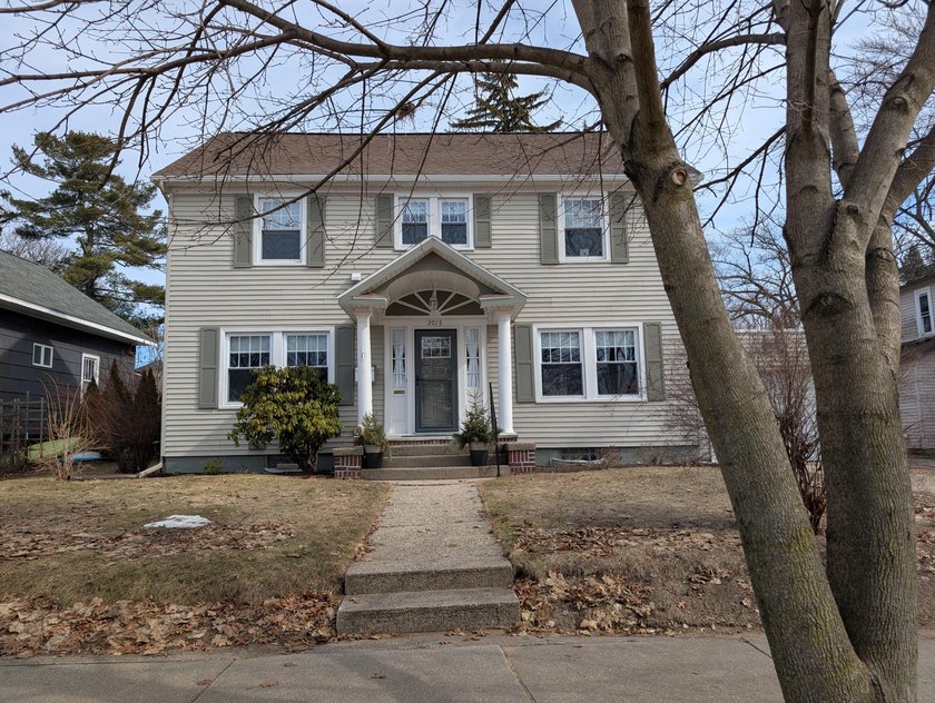 This classic 1925 two-story home is situated approx. 2 blocks - Beach Home for sale in Muskegon, Michigan on Beachhouse.com