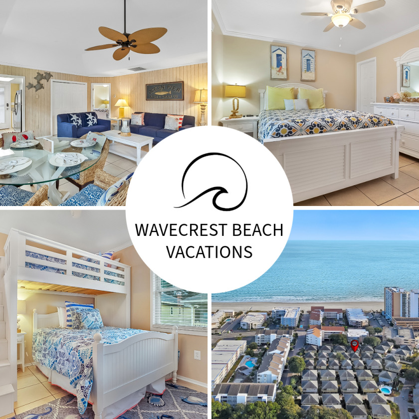 2 Bedroom Guest Cottage Steps From The Beach!  - Beach Vacation Rentals in Myrtle Beach, SC on Beachhouse.com