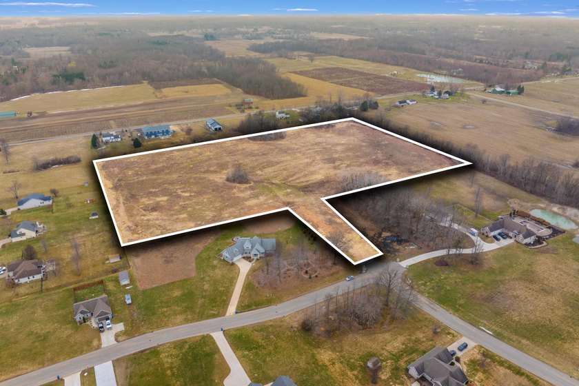 Discover an incredible opportunity with this nearly 14-acre - Beach Acreage for sale in Bridgman, Michigan on Beachhouse.com