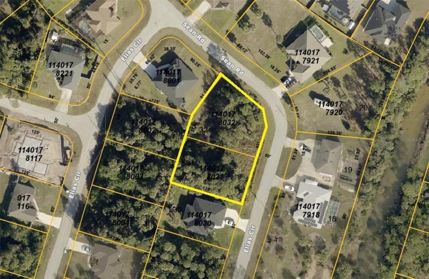 DOUBLE PARCEL OVER HALF AN ACRE: An exceptional opportunity to - Beach Lot for sale in North Port, Florida on Beachhouse.com