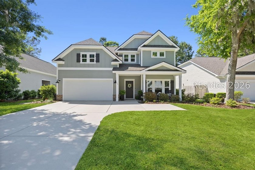 Beautiful craftsman style home located in the Club Gate section - Beach Home for sale in Bluffton, South Carolina on Beachhouse.com